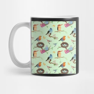 Wingspan All Over Print Green - Gaming Art Mug